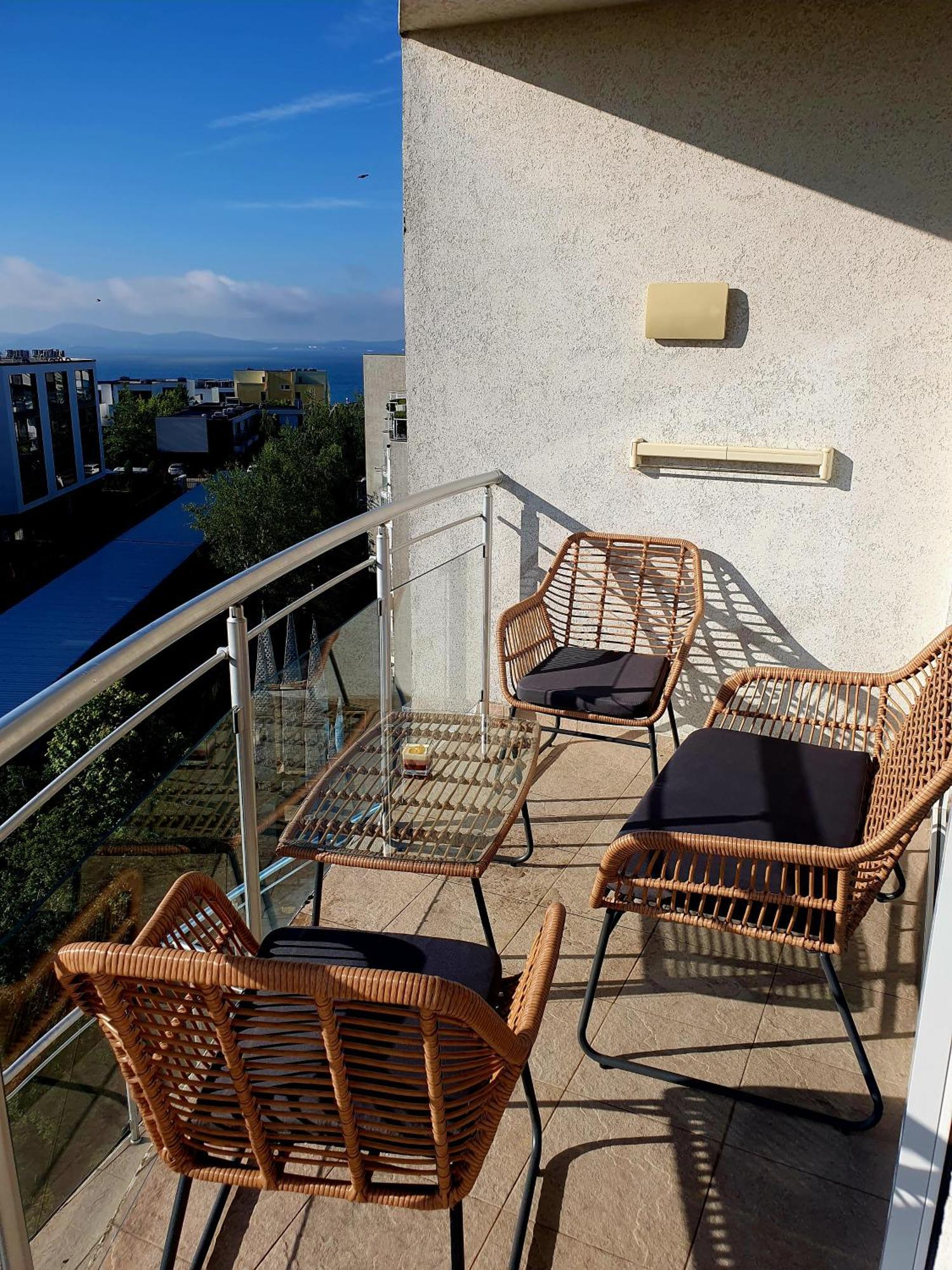 Elena'S Lux Aparthotel - Town & Sea View - Atlantis Spa Sarafowo Zewnętrze zdjęcie